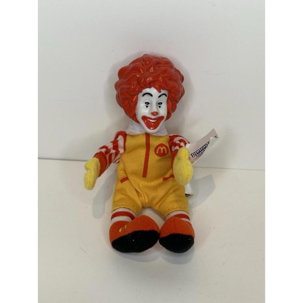 Vintage Ronald McDonald Finger Puppet Plush 2002 NWT Collectible